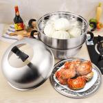 Amazon Top Seller Kitchen Cooking Induction Multi-Layer Stainless Steel Steamer