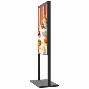 Wholesale Contrast Ratio Iron 65inch Advertising Display With 2000-3000nits shop window display from china suppliers