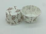 Wedding PET Baking Cups Round Shape Disposable Packaging Souffle Muffin Cup