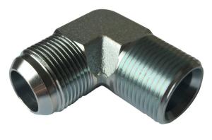 Wholesale 90 Degree Hydraulic Pipe Fittings Adaptor Elbow Jic Male * NPT Male Carbon Steel from china suppliers
