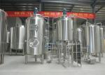 Professional 3 Bbl Micro Brewery Equipment For Brewpub / Bar / Restaurant
