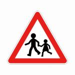 Custom Aluminium Metel Reflective Traffic Stop/Slow Road Sign Train Construction