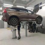 Factory Price Car Washing Lift 3.5ton Single Post In Ground Hydraulic Car Lift