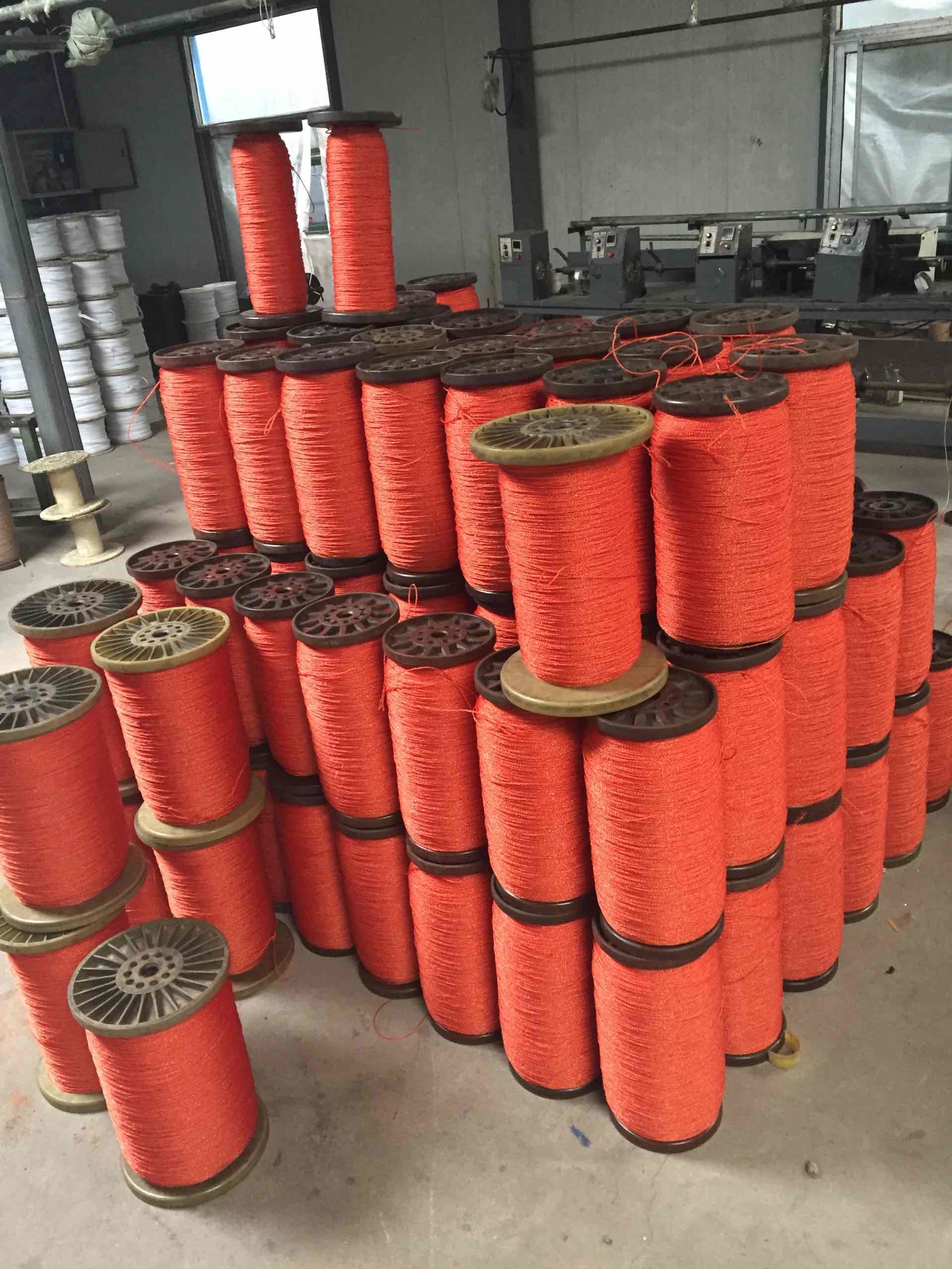 Hot sale electric fence shock PE UV stabilized poly rope for animal farm fence QL715