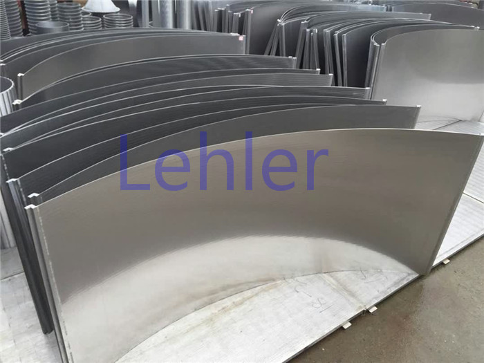 120 Degree Sieve Bend Screen 585 / 710 / 825mm Non - Clogging Construction