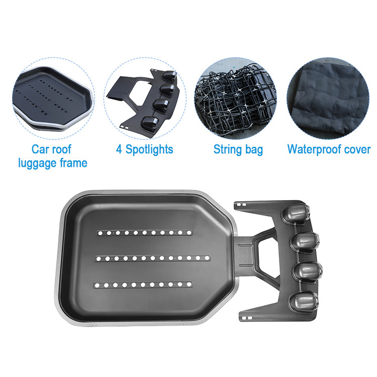 Adjustable 120cm Luggage Roof Rack For SUV Car Roof Rack Basket
