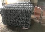 Temporary chain link fencing