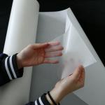 Elasticity PO Hot Melt Adhesive Film For Label Embroidery Badges