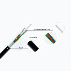 Wholesale 24 Core GYFTY FRP Strength Member Aerial Optic Fiber Cable from china suppliers