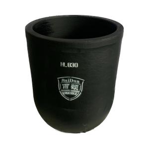 Wholesale High Oxidation Resistance Silicon Carbide Graphite Conventional Circular Type Crucible Metal Melting from china suppliers