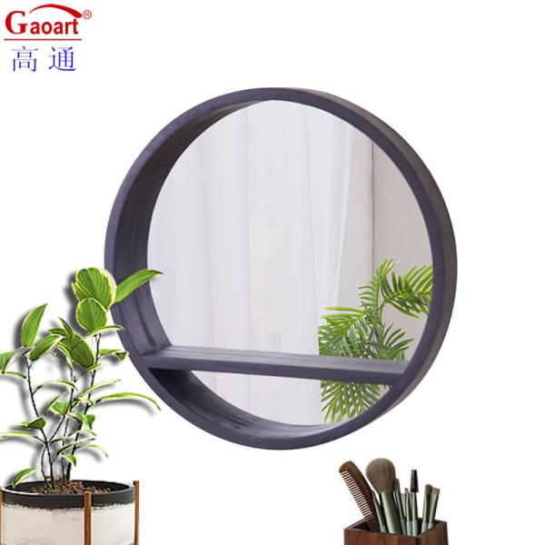 Wood Frame Full Length Antique Bathroom Wall Home Decor Big Stand Mirror for
