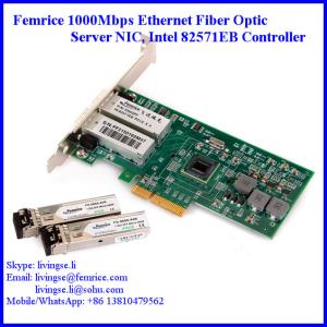Wholesale 1 Gbps 2 Ports Gigabit Server Ethernet Network Card Femrice 10002PF from china suppliers