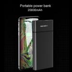 High Capacity 20000mAh 380g Dual USB Battery Pack