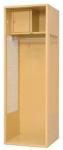 1 Doors Metal Locker Cabinet Thick 1.2mm Steel Office Furniture