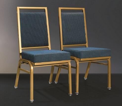 American Style Modern Aluminum Imitation Wood Flex-Back China Hotel Banquet