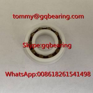 China POM Plastic Material F6901 Flanged Plastic Ball Bearing 12x24x6mm on sale
