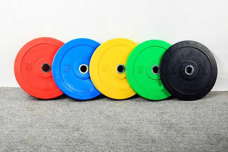 Competition Crossfit Barbell Weight Lifting Bumper Plates