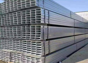 18 Inch ERW 6M 2mm Steel Beams Columns , Galvanised Steel Columns