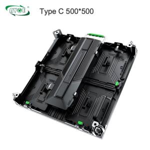 Wholesale Type C P4.81 4K Indoor LED Rental Display 500x500mm/500x1000mm Curve Cabinets from china suppliers