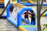 Swimming Pool Inflatable Water Games Equipment With Durable PVC Tarpaulin