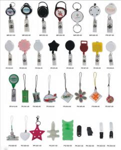 China Adjustable Lanyard Accessory Abs Retractable Badge Holder Eco-Friendly on sale