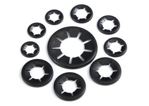 Wholesale Manganese Steel 3mm Starlock Push On Fasteners For Retaining Imperial Round Shafts from china suppliers