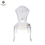 Modern Plastic Resin Acrylic Dining Chair For Wedding Party And Restaurant