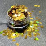 High Temperature Resistance 180-200°C Graduation Occasion 6 Petal Shapes Glitter