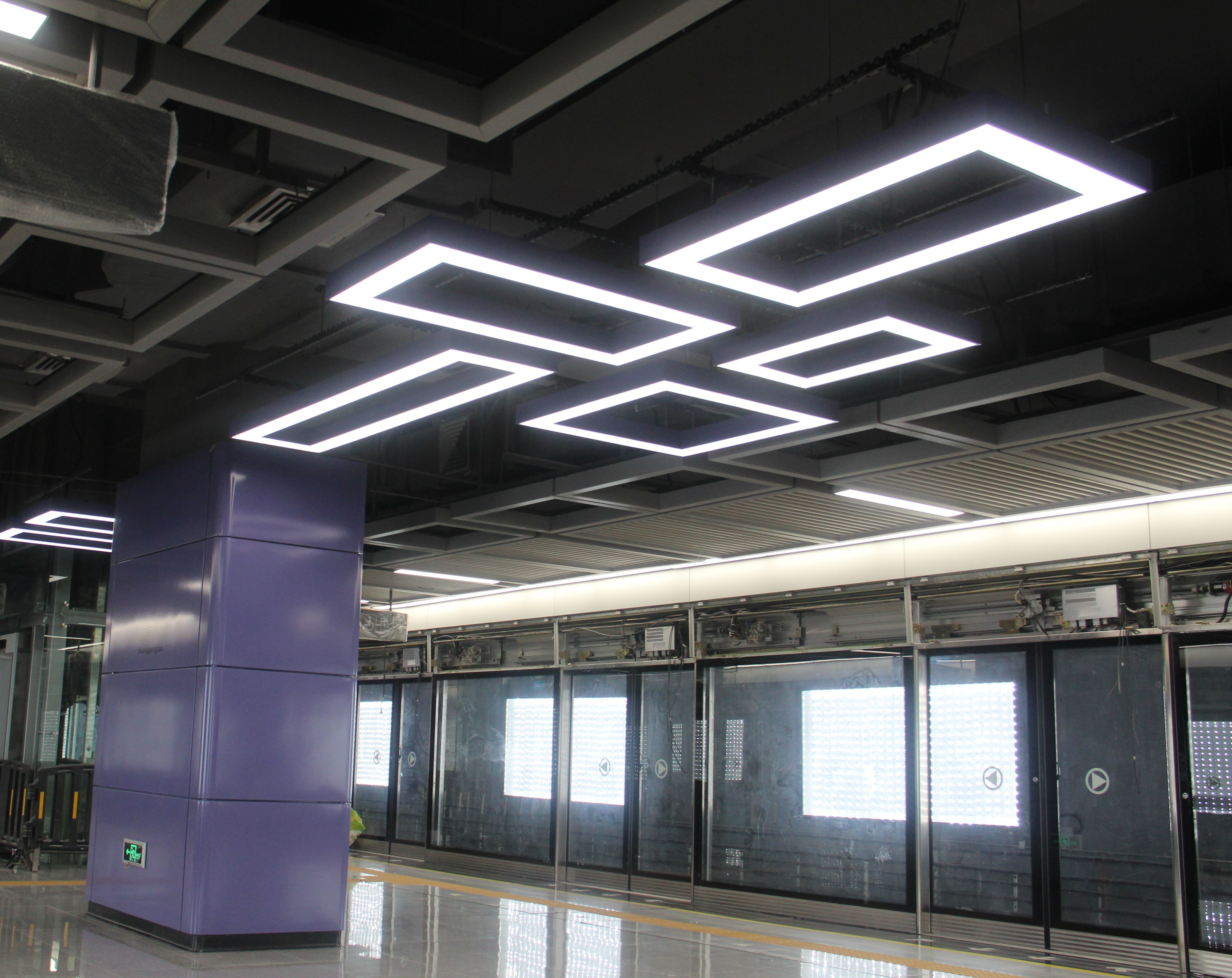 Aluminum Rectangle Linear Light Customized LED Light 26000lm
