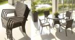 5pcs=4pcs chair+1pcs table