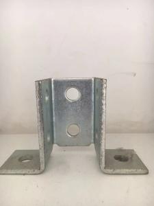 Wholesale Pre Galvanized Corrosion Resistant Strut Channel Base Fittings 12 Gauge 1-5/8 10 Ft. 4 Holes from china suppliers