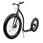 High Speed Kickbike Dog Scooter Black 700C Alloy Outdoor