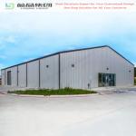 Prefabricated Steel Building Construction Green Customized Light Steel Structure