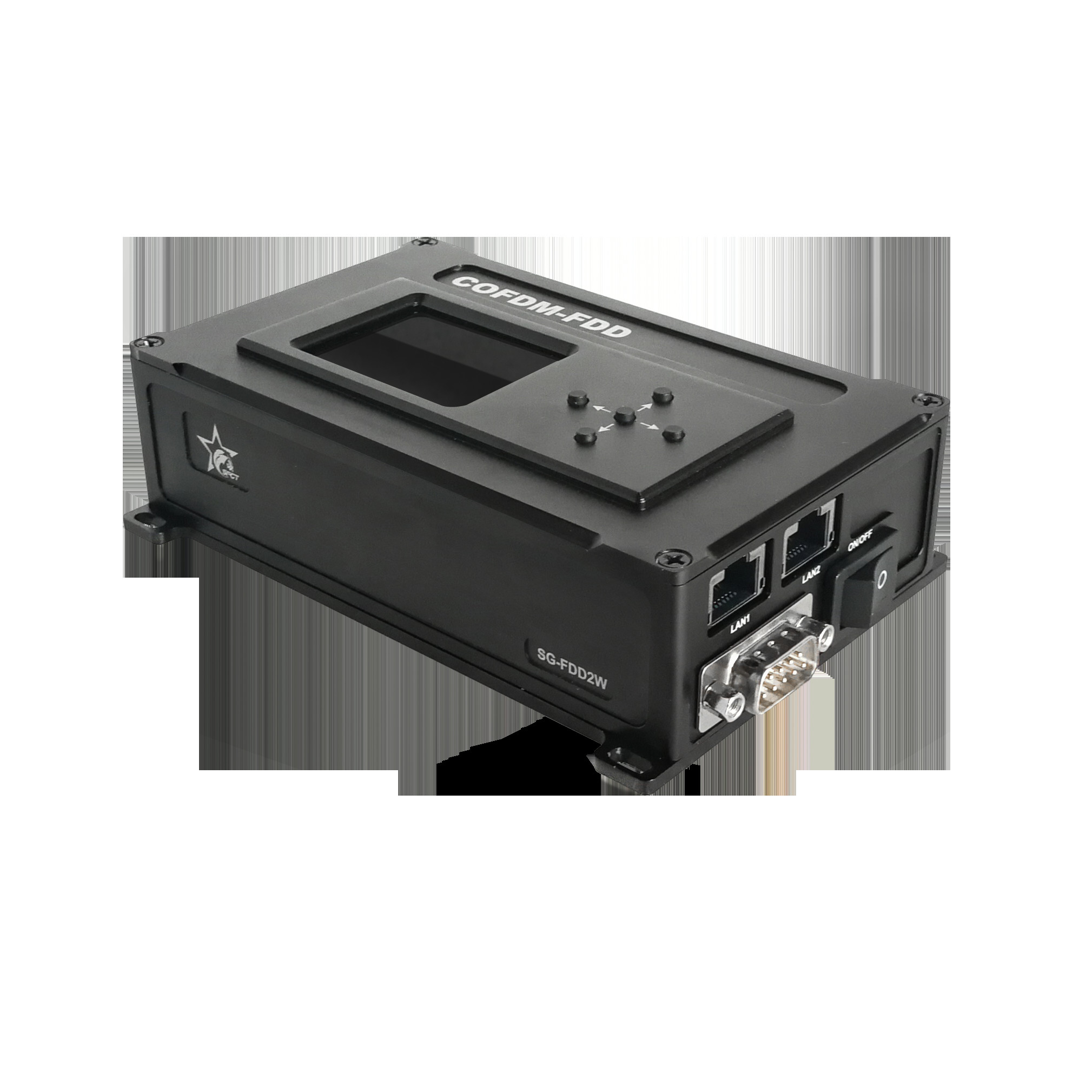 NLOS 2W COFDM Receiver Miniature Wireless Video Transmitter