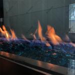 Garden Carbon Steel Propane Gas Fireplace