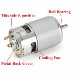 Steel Material Mini Vibration Motor 12V High Rpm For Power Seat