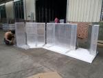 Aluminum Concert Crowd Control Barrier expandable 30kgs/pc