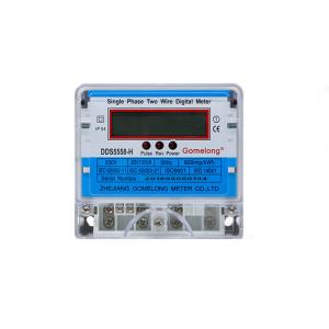 Wholesale DDS5558 Medidor De Energia Single Phase Two Wire Electronic Active Energy Meter from china suppliers