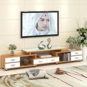 Wholesale Waterproof Wall Mounted TV Cabinet / Luxury Large Solid Wood Corner TV Stand from china suppliers