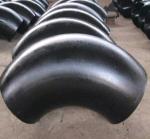 ASME B16.9 90 Degree Elbow Pipe Fitting Seamless Black Painting