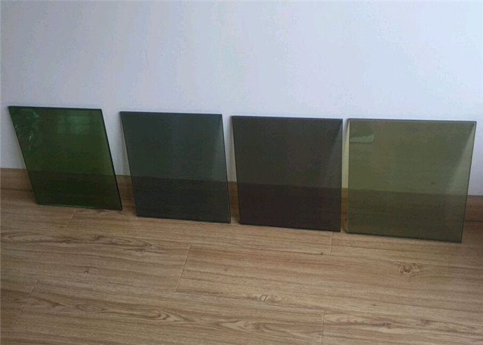 Colourful Reflective Float Glass Scratch Resistance For Construction / Window