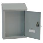 Grey Residential Mailboxes 0.7mm Thickness Apartment Mailboxes
