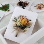 Handmade Beautiful Dried Flowers Greeting Cards For Home / Wedding Decoration