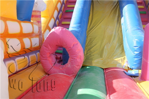 cheap inflatable slides, inflatable dry slide