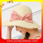 AK17540 fashion Wide brim sunny beach paper straw hats for womens in stock ,