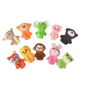 Wholesale EN71 ASTM Standard plush Cartoon Animal Finger Puppets from china suppliers