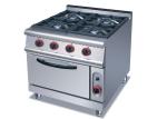 Commercial Cooking Lines , Free Standing 4 / 6 American Burners Gas Range With