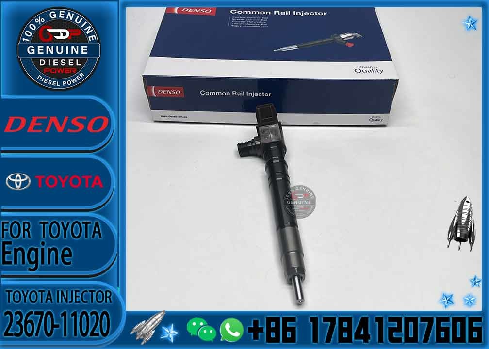 Genuine New Common Rail Injector 295700-0560 23670-0E020 23670-09430 23670-11020 23670-19025 For Toyota