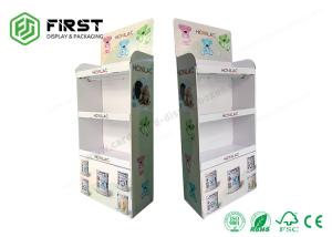 Wholesale Custom Made Cardboard Display Retail Promotion Corrugated Floor Paper Display Stand For Supermarket from china suppliers