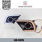Toyota Innova 2013-2015 DRL LED Daytime driving turn signal Fog Lights